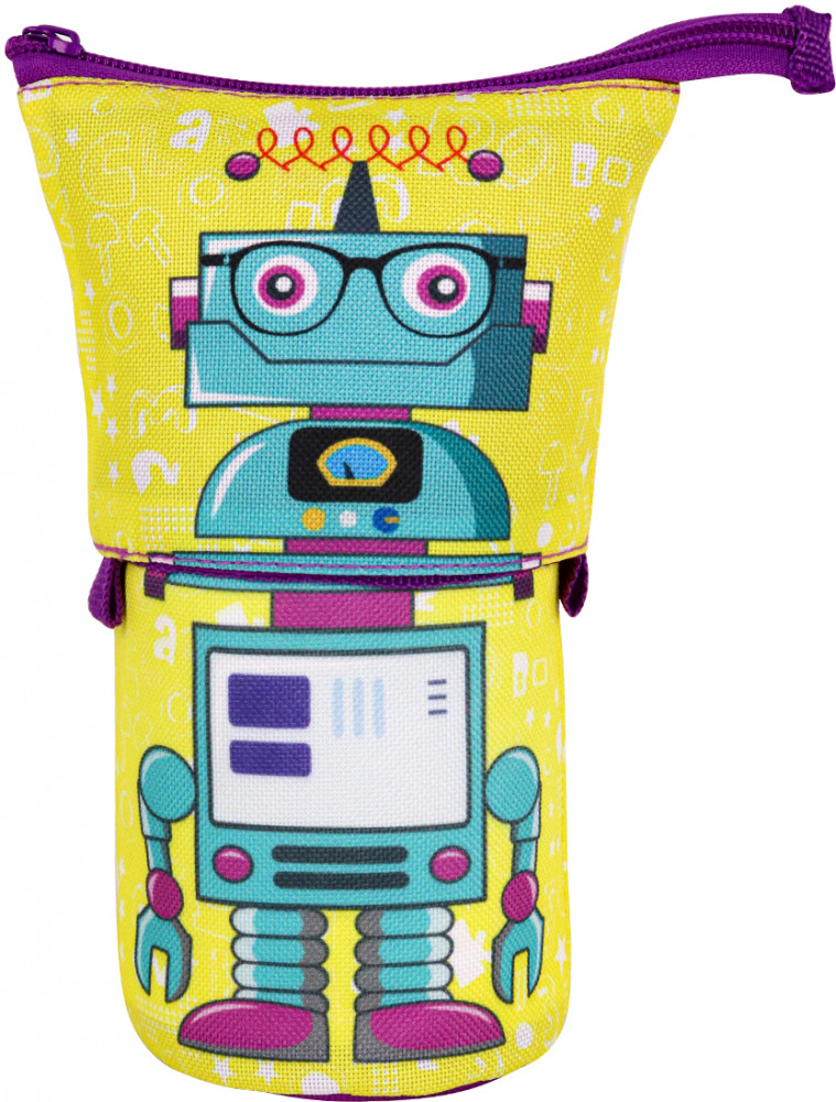 Пенал-стакан трансформер «Робот в очках» | Проф-Пресс
