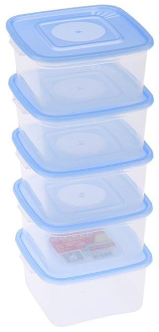 Набор пищевых контейнеров | Каскад | Полимербыт
