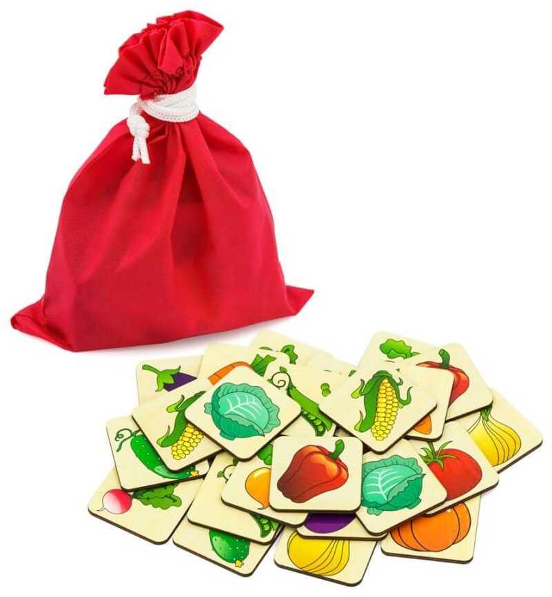 Игра «Мемори-овощи» | Alatoys