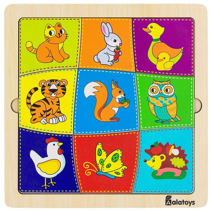Пазл-ассоциации «Найди пару» | Alatoys