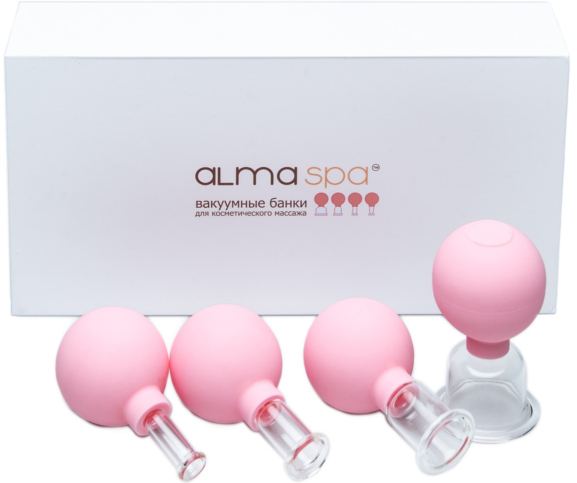 Банки для вакуумного косметического массажа | ALMASPA