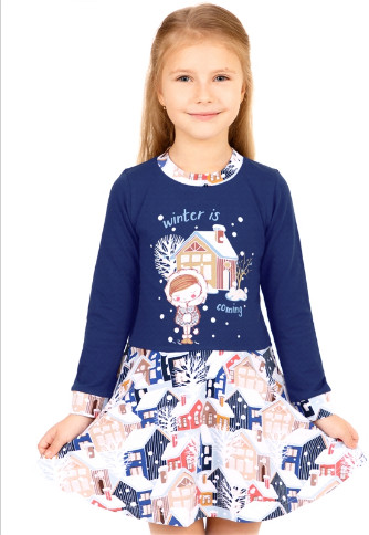 Платье для девочек | Апрель