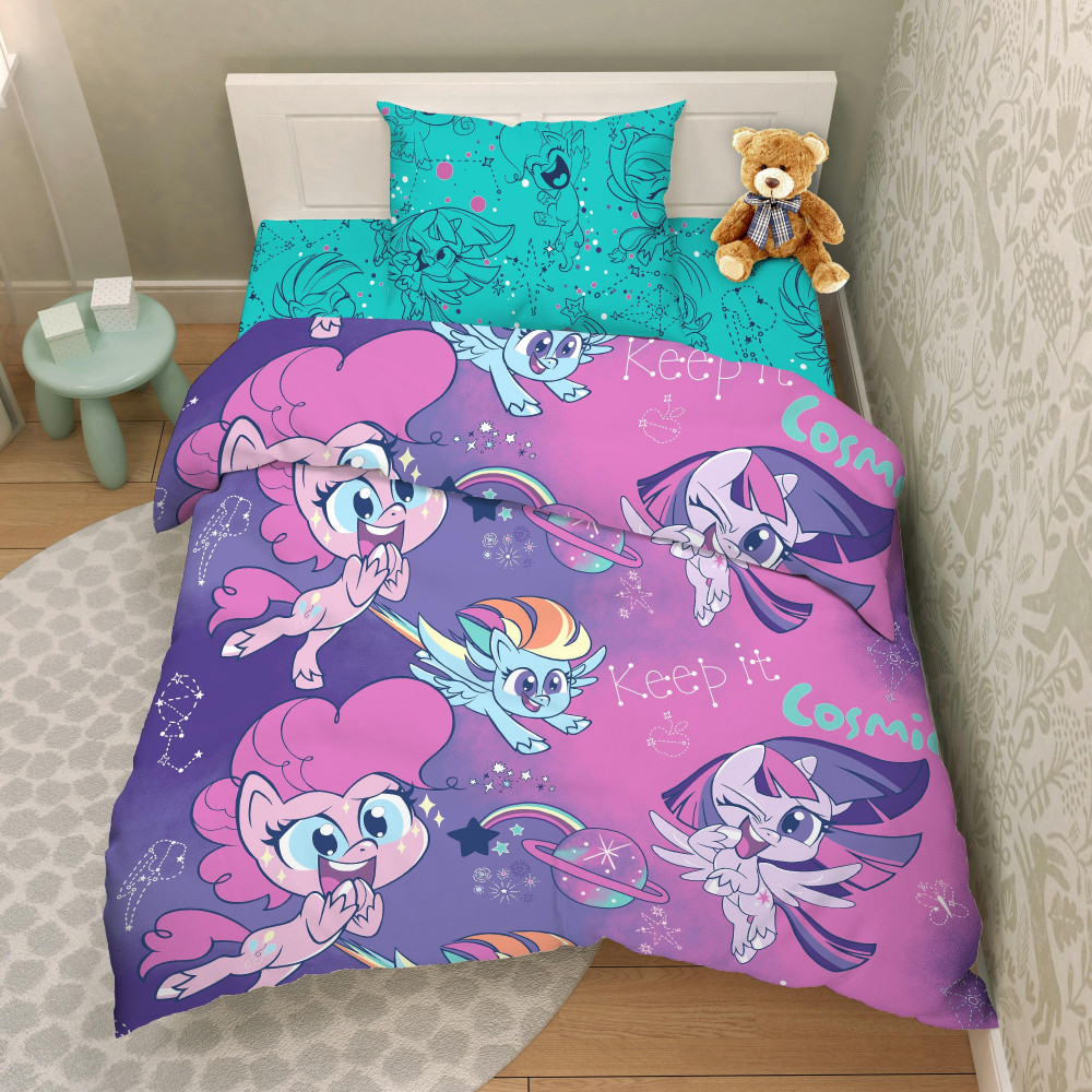 Комплект постельного белья «Магия космоса» (1,5-спальный, бязь, 1 наволочка 70×70) | Василек Тeenager | Василиса