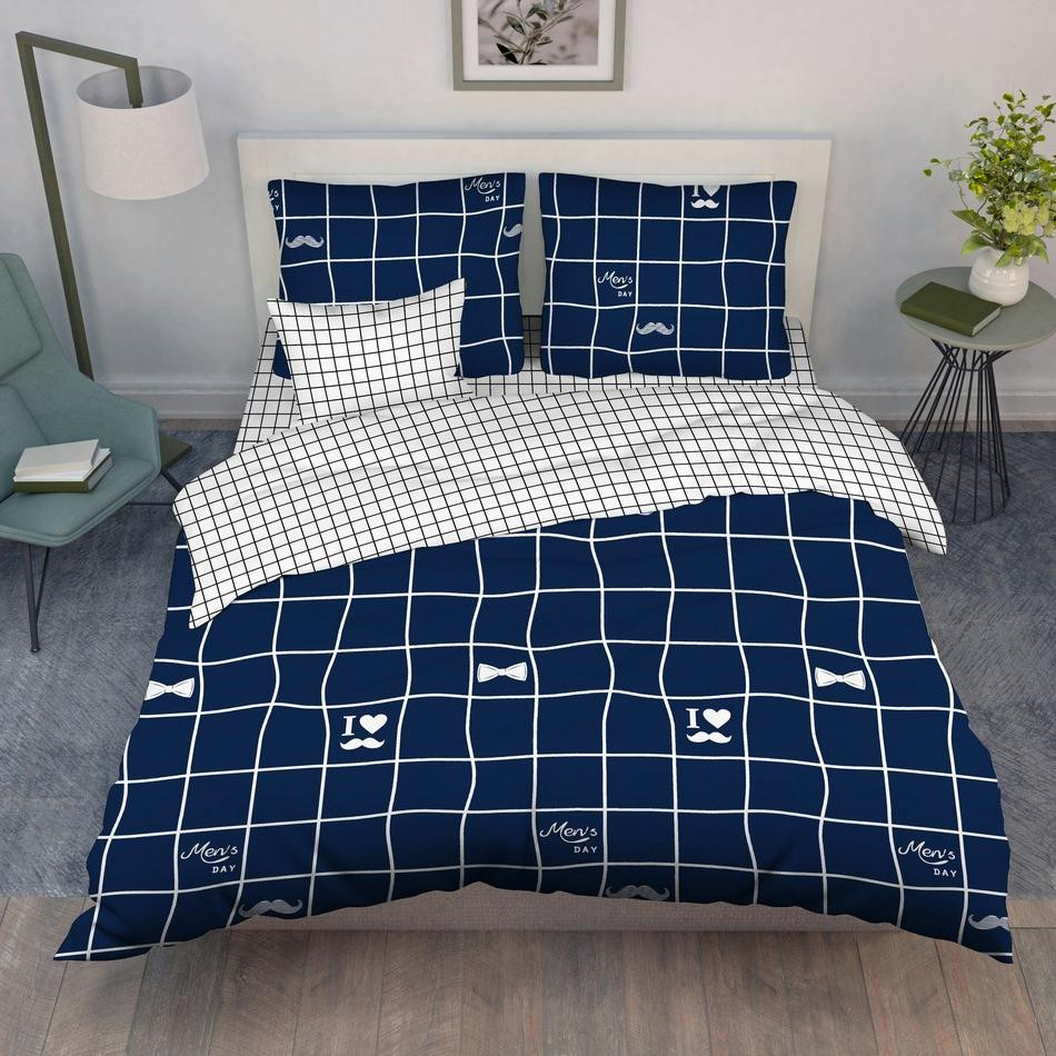 Комплект постельного белья «Франт» (1,5-спальный, поплин, 2 наволочки 70х70) | Василиса