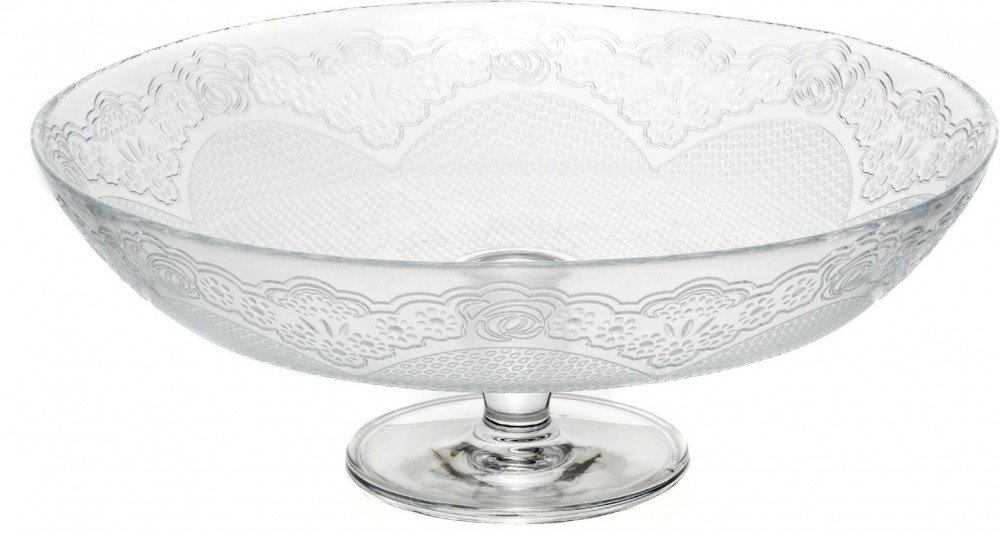 Блюдо на ножке «Лейси» | Lacy | Pasabahce