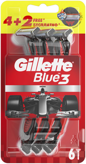 Бритвы одноразовые Gillette Blue3 Nitro | Gillette