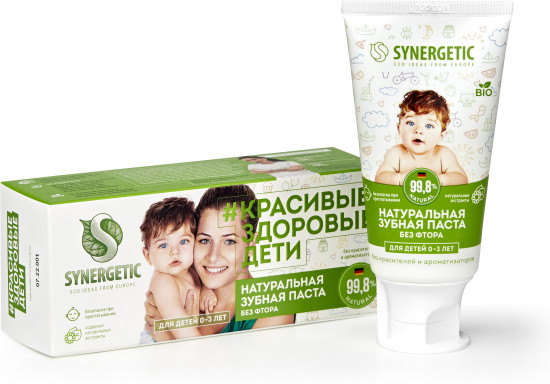 Зубная паста детская «Липа и ромашка»