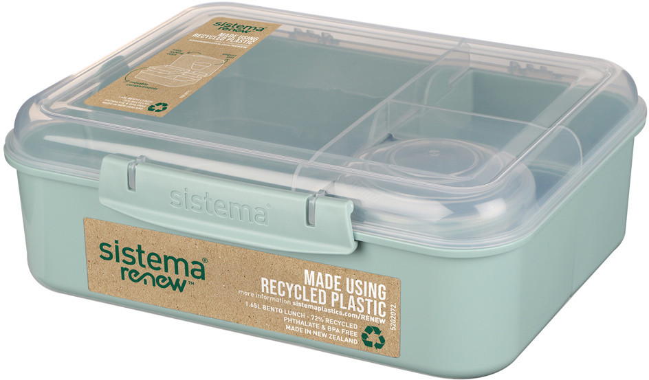 Ланч-бокс с разделителями «Renew» | Renew | Sistema