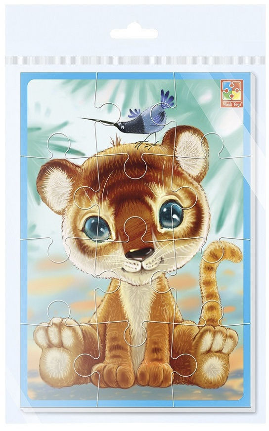Пазл мягкий «Тигренок» | Vladi Toys