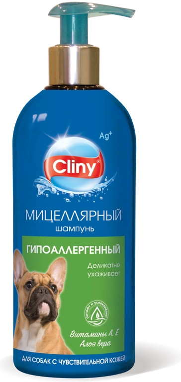 Шампунь для собак с чувствительной кожей «Гипоаллергенный» | Cliny
