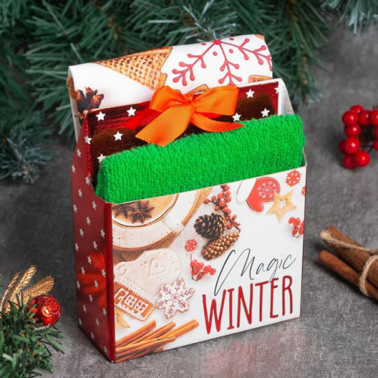 Набор полотенец «Magic winter»