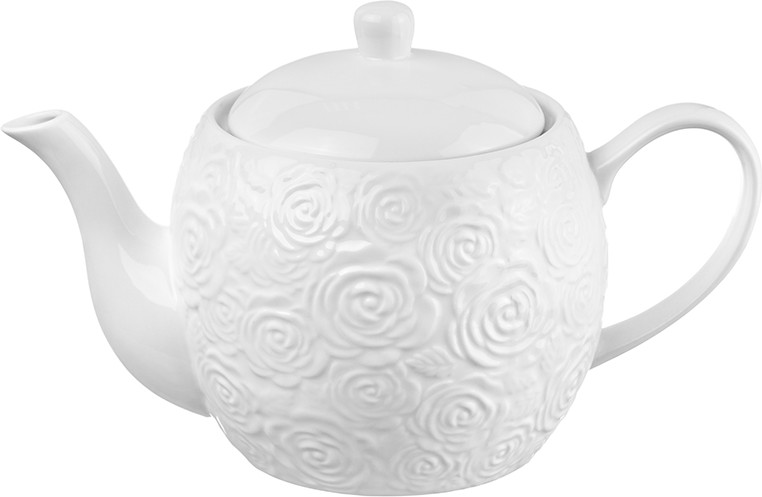 Чайник заварочный «Розы» | Белые розы | Elan Gallery