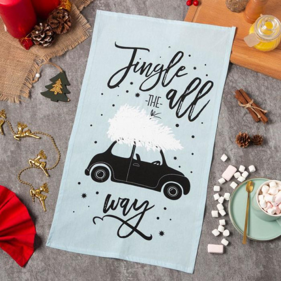 Полотенце «Jingle all the way»
