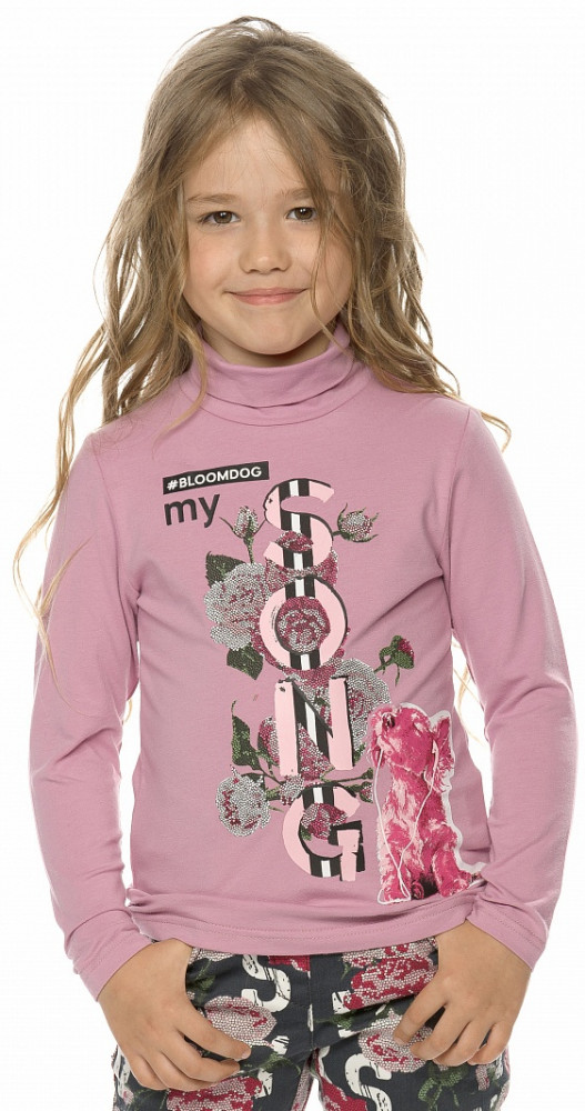 Водолазка для девочек | Rose song | Pelican