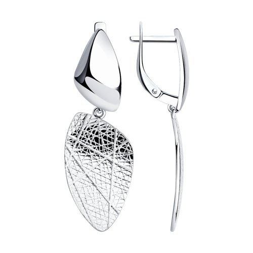 Серьги из серебра