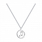 Колье из серебра