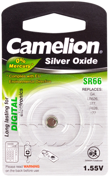 Батарейка литиевая SR66 | Camelion