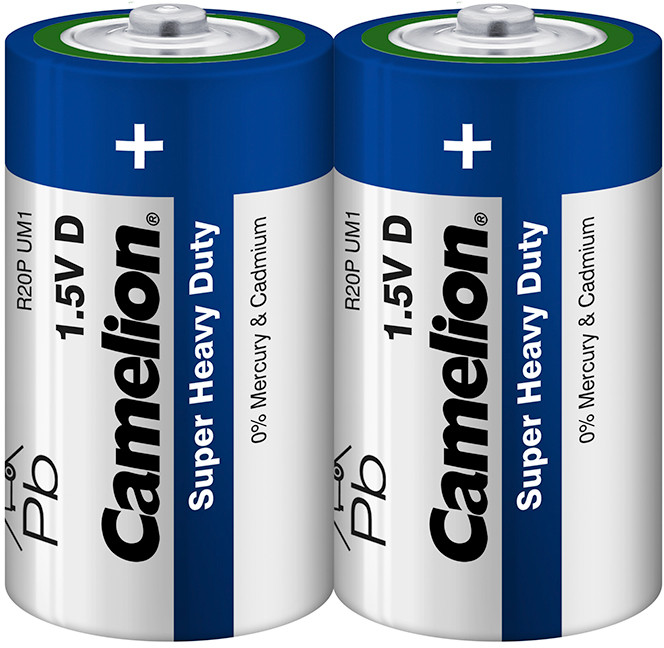 Набор батареек солевых D | Camelion