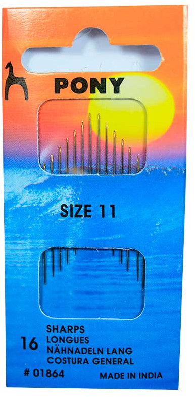 Иглы швейные №11 | Pony