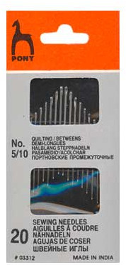 Иглы портновские №5-10 | Pony