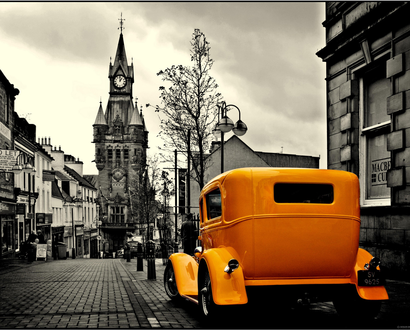 Мозаика алмазная «Ретро такси в Лондоне» | Molly