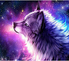 Мозаика алмазная «Душа волка»