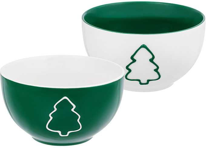 Набор салатников «Елочка» | Елочка | Elan Gallery