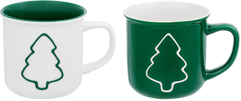 Набор кружек «Елочка» | Елочка | Elan Gallery