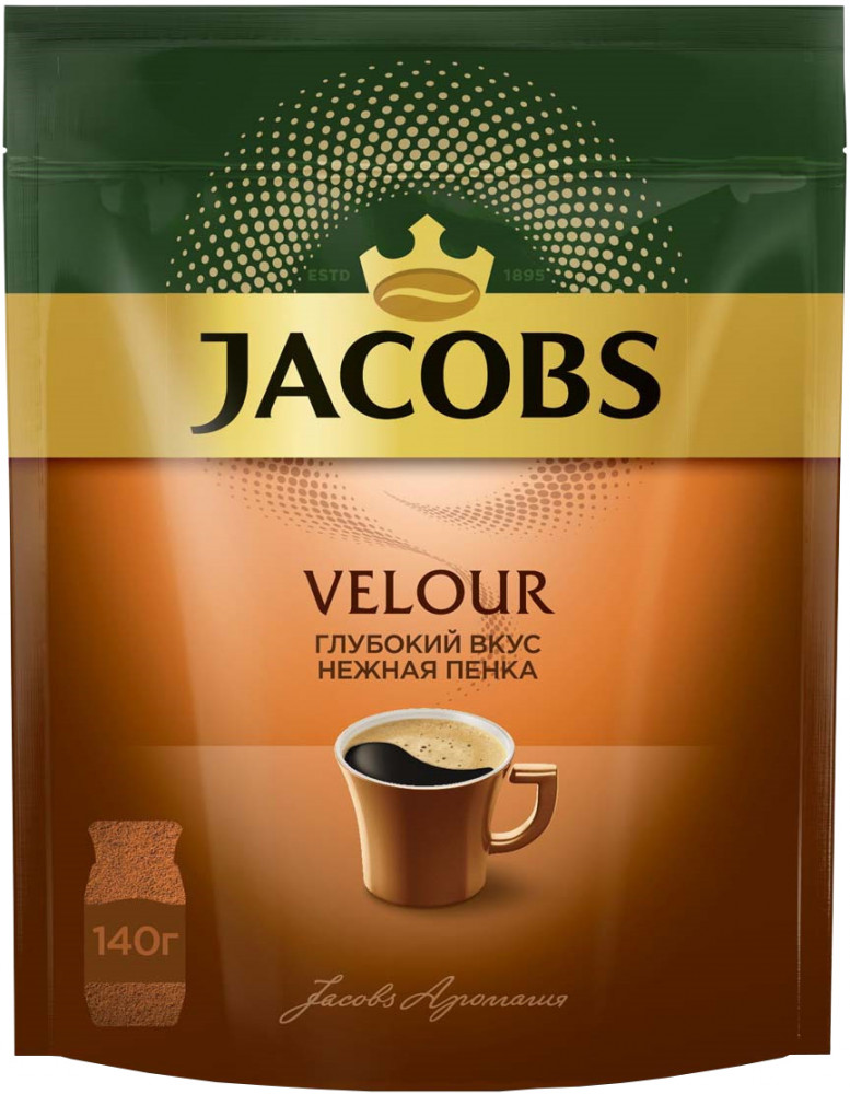 Кофе растворимый «Jacobs Velour» | Jacobs