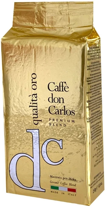 Кофе молотый «Don Carlos Qualita Oro» | Carraro