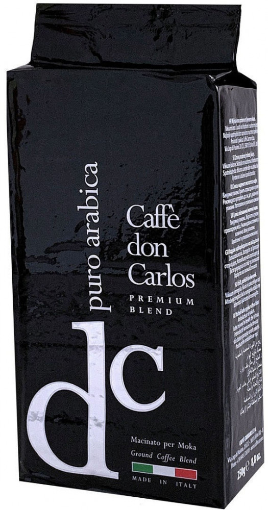 Кофе молотый «Don Carlos Puro Arabica» | Carraro