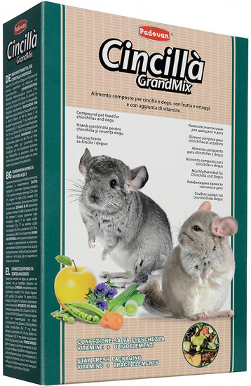 Корм для шиншилл и дегу