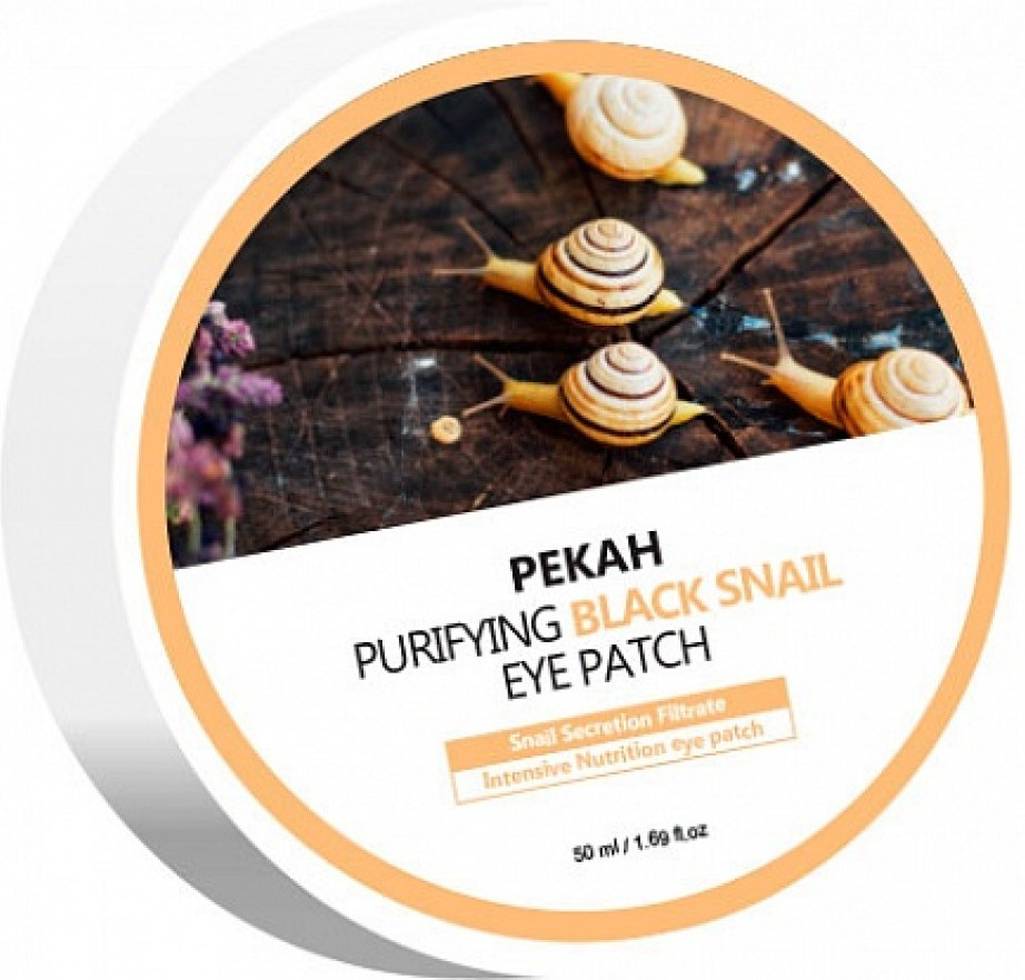Патчи для кожи вокруг глаз с муцином черной улитки | Pekah