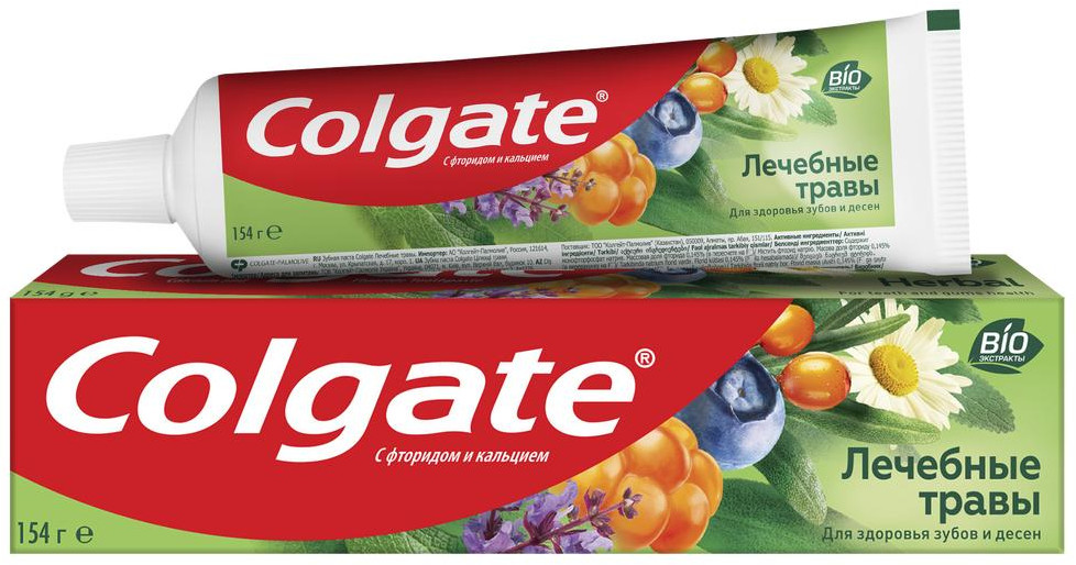 Зубная паста «Лечебные травы» | Colgate