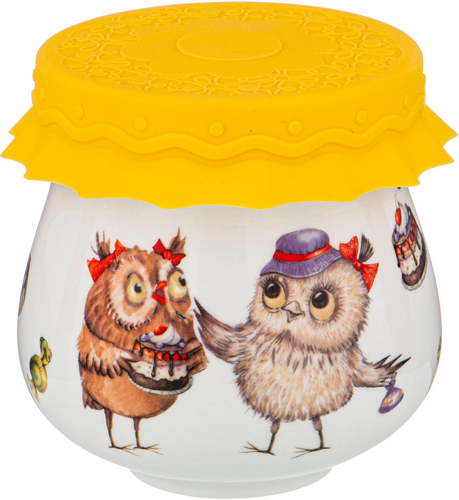 Банка с крышкой «Совушки» | Совушки | Lefard