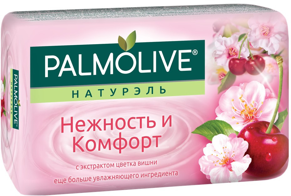 Мыло туалетное с экстрактом цветка вишни «Нежность и Комфорт» | Натурэль | Palmolive
