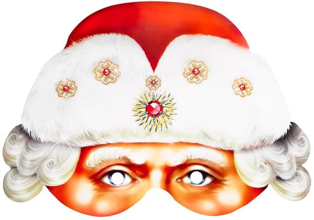 Маска карнавальная «Дед Мороз»