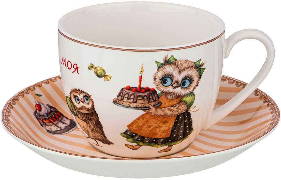 Набор чайный «Совушки» | Совушки | Lefard