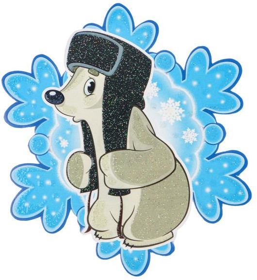 Украшение интерьерное «Снежинка Умка» | Атмосфера праздника