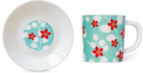 Чашка для эспрессо с блюдцем «Primavera»