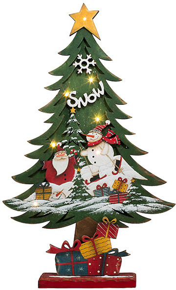 Ёлочка настольная с LED огнями «Зимняя сказка» | Holiday Classics