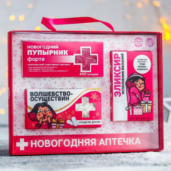 Аптечка новогодняя «Желания исполнин»
