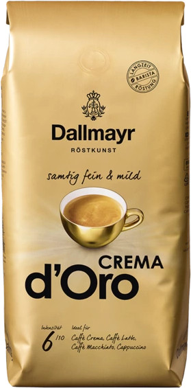 Кофе в зернах «Crema d'Oro» | Dallmayr