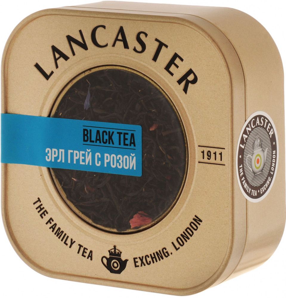 Чай черный с бергамотом и лепестками розы | Lancaster