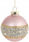 Шар ёлочный «Розовое мерцание»