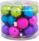 Набор ёлочных шаров «Яркий микс»
