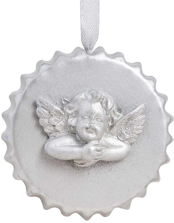 Игрушка ёлочная «Ангел-музыкант» | Зимняя сказка | Magic Time