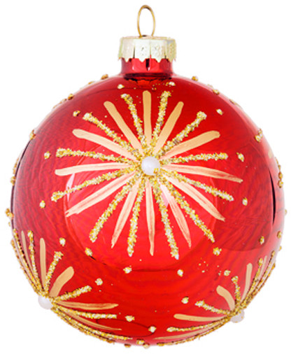 Шар ёлочный «Золотые лучи» | Holiday Classics