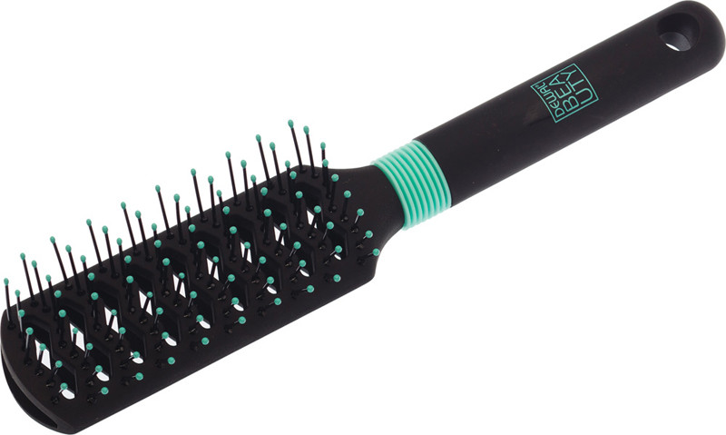 Щетка для волос массажная | Бирюза | Dewal beauty