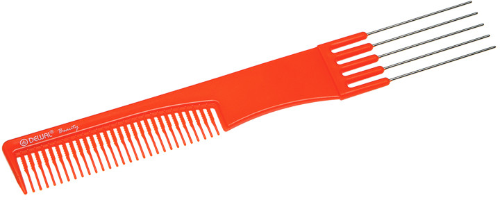 Расческа для начеса с металлическими зубцами | Dewal beauty